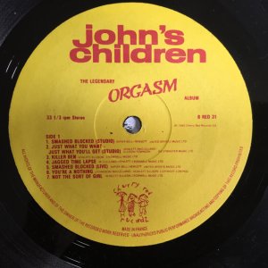 画像3: John's Children / The Legendary Orgasm Album