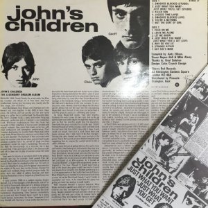 画像2: John's Children / The Legendary Orgasm Album