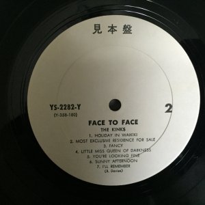 画像3: The Kinks / Face To Face
