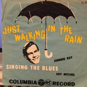 画像1: Johnnie Ray + Guy Mitchel / Just Walking In The Rain + Singing The Blues