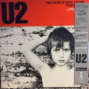 画像1: U2 / Two Hearts Beat As One