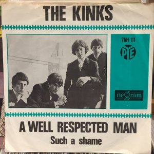 画像1: The Kinks / A Well Respected Man