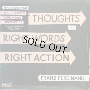 画像1: Franz Ferdinand / Right Thoughts, Right Words, Right Action