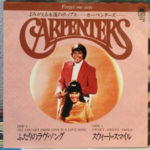 画像1: Carpenters / All You Get From Love Is A Love Song