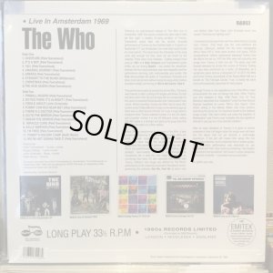 画像2: The Who / Tommy Live In Amsterdam 1969