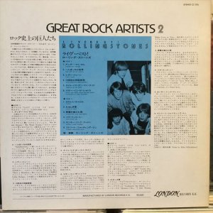 画像2: The Rolling Stones / Great Rock Artists 2