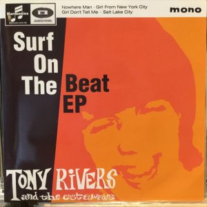 画像1: Tony Rivers And The Castaways / Surf On The Beat EP
