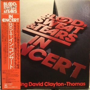 画像1: Blood, Sweat & Tears / In Concert