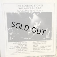 The Rolling Stones / We Ain't Sugar - Cleveland 1978 Part 2