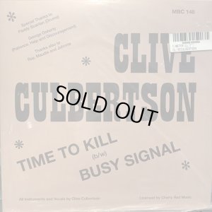 画像1: Clive Culbertson / Time To Kill