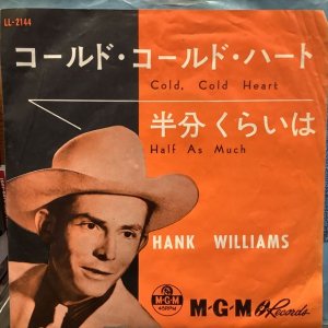 画像1: Hank Williams / Cold, Cold Heart