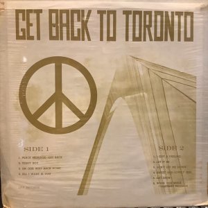 画像1: The Beatles / Get Back To Toronto