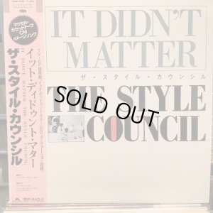 画像1: The Style Council / It Didn't Matter