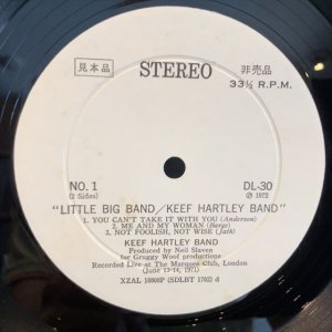 画像2: The Keef Hartley Band ‎/ Little Big Band