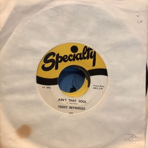 画像1: Teddy Reynolds / Ain't That Soul