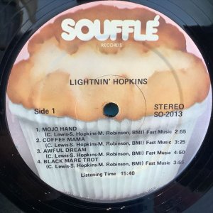 画像2: Lightnin' Hopkins / Down Home Blues