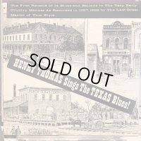 Henry Thomas / Sings The Texas Blues 1927-2
