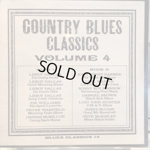 画像1: VA / Country Blues Classics Volume 4