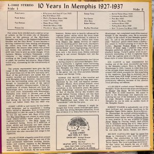 画像2: VA / Ten Years In Memphis 1927-1937