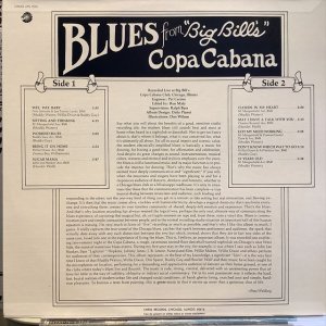 画像2: VA / Blues From "Big Bill's" Copa Cabana