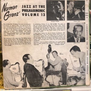 画像2: Jazz At The Philharmonic / Norman Granz' Jazz At The Philharmonic Vol. 13