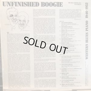 画像2: VA / Unfinished Boogie (Western Blues Piano 1946-1952)