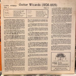画像2: VA / Guitar Wizards 1926 - 1935