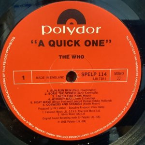 画像3: The Who / A Quick One