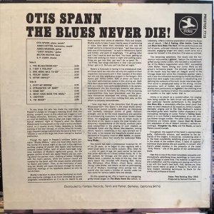 画像2: Otis Spann / The Blues Never Die!