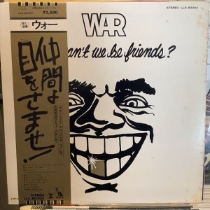 画像1: War / Why Can't We Be Friends?