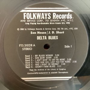 画像2: Son House, J.D. Short / Delta Blues