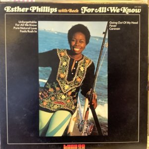 画像1: Esther Phillips With Beck / For All We Know