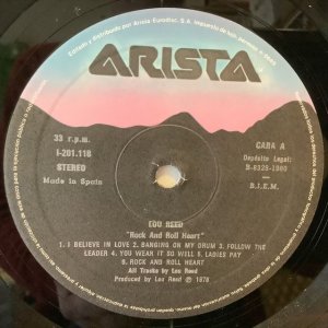 画像2: Lou Reed / Rock And Roll Heart