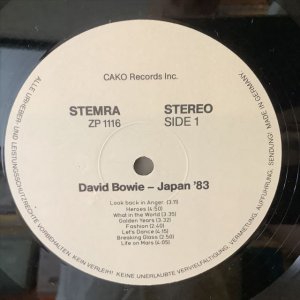 画像3: David Bowie / Japan 1983