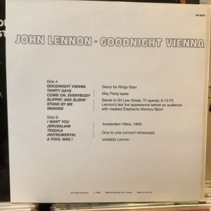 画像2: John Lennon / Goodnight Vienna