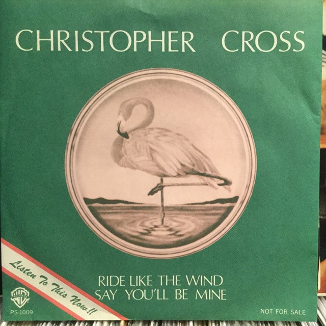 Christopher Cross / Ride Like The Wind Sweet Nuthin' Records