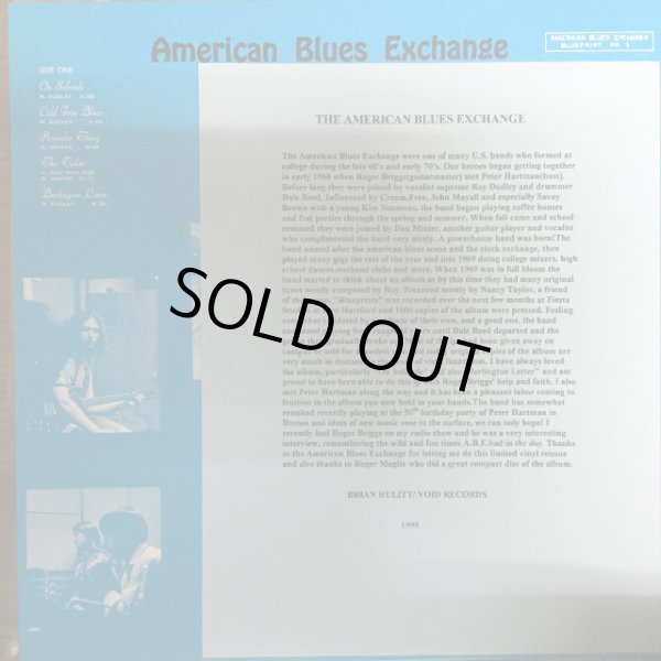 画像2: American Blues Exchange / Blueprints (2)