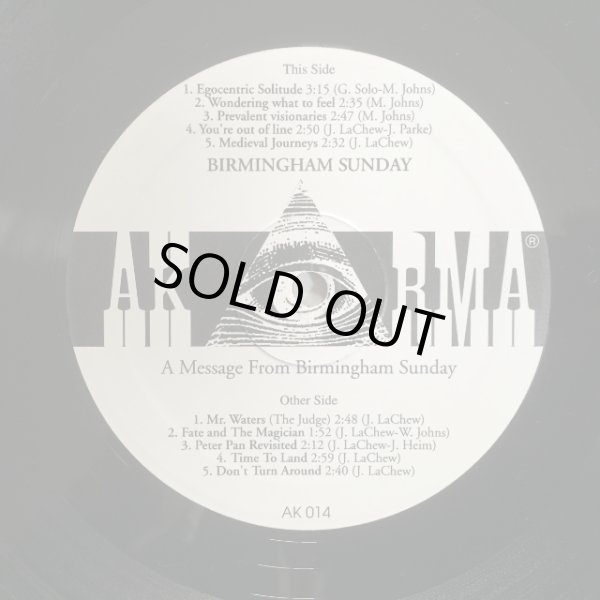 画像3: Birmingham Sunday / A Message From Birmingham Sunday (3)