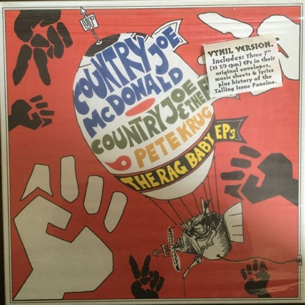 画像1: Country Joe McDonald, Country Joe And The Fish, Pete Krug / The Rag Baby EPs (1)