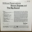 画像2: Simon Dupree & The Big Sound / Without Reservations (2)