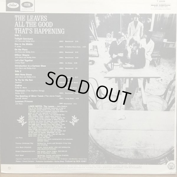 画像2: The Leaves / All The Good That's Happening (2)