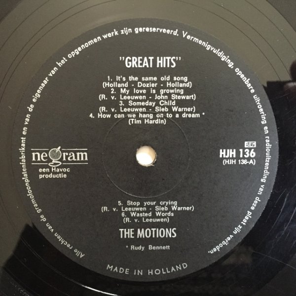 画像3: The Motions / Greatest Hits (3)