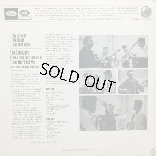 画像2: The Outsiders / Time Won't Let Me (2)