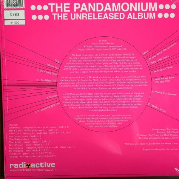 画像2: The Pandamonium / The Unreleased Album (2)