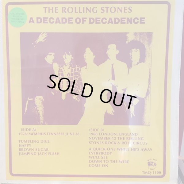 画像1: The Rolling Stones / A Decade Of Decadence (1)