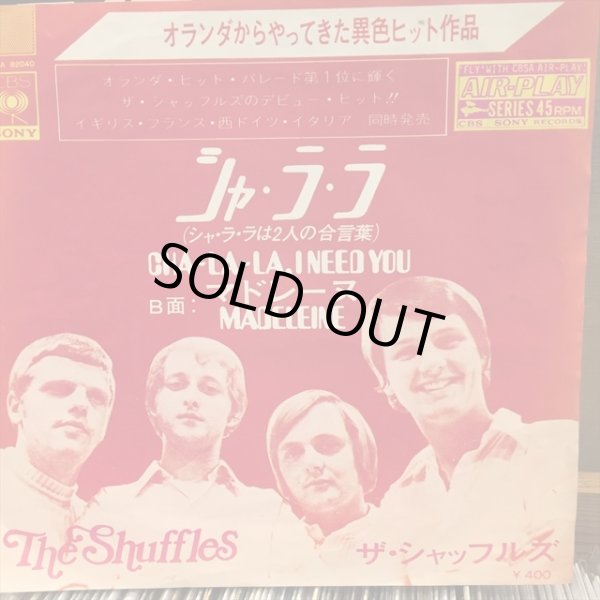 画像1: The Shuffles / Cha-La-La, I Need You (1)