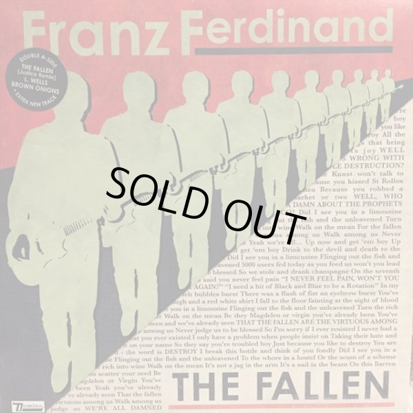 画像1: Franz Ferdinand / The Fallen (Justice Remix) (1)