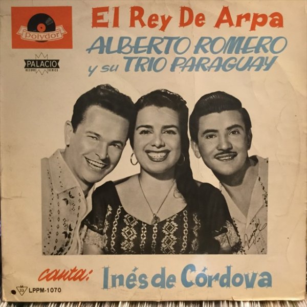 画像1: Alberto Romero Y Su Trio Paraguay / El Rey De Arpa (1)