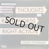 画像: Franz Ferdinand / Right Thoughts, Right Words, Right Action