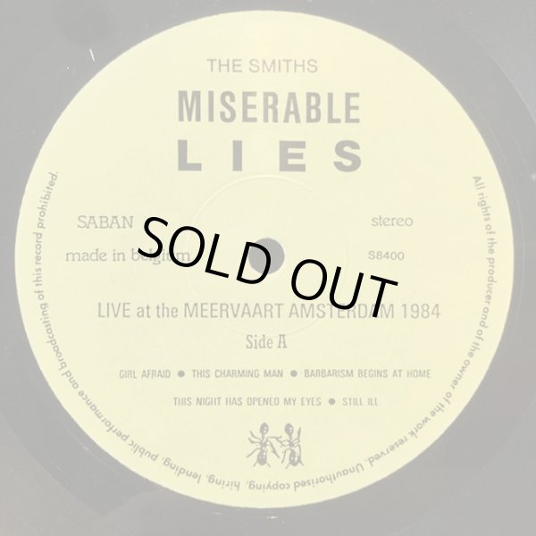 画像3: The Smiths / Miserable Lies (3)